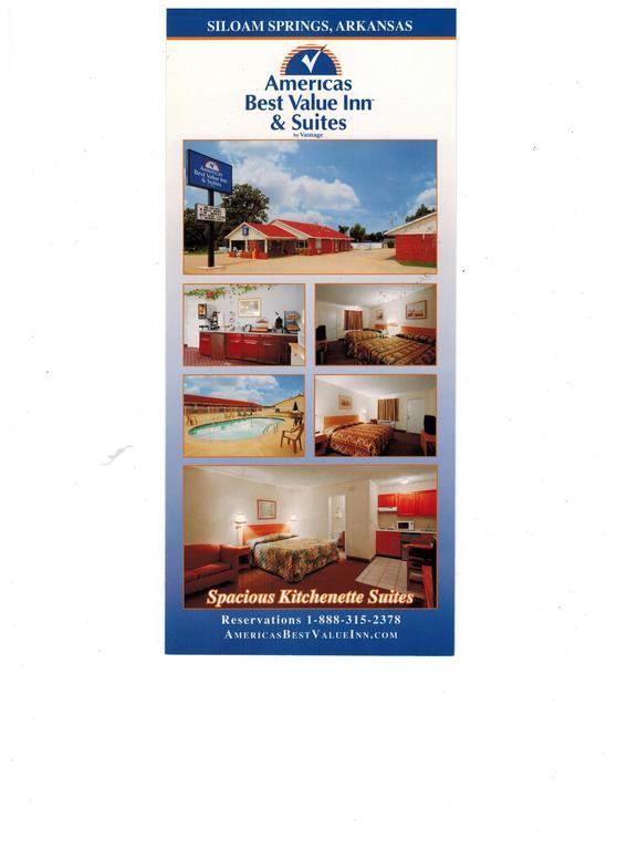Americas Best Value Inn And Suites Siloam Springs Exterior photo